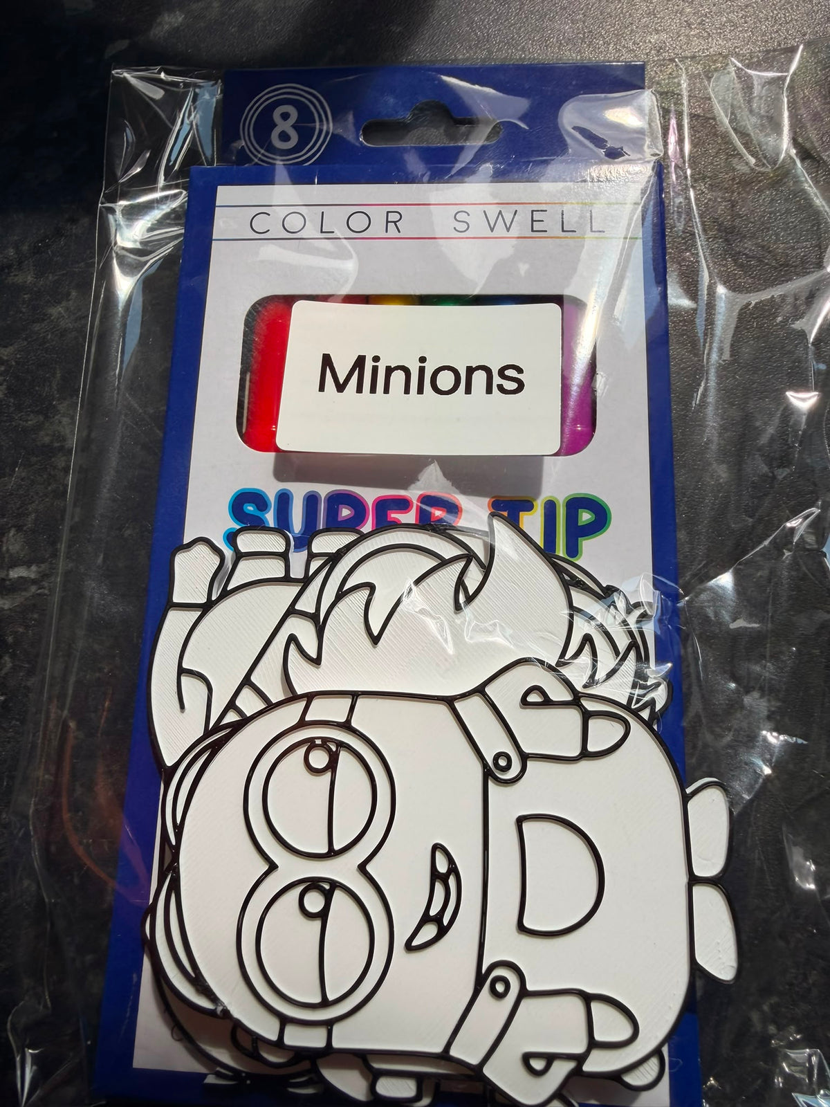 Minions colouring pack