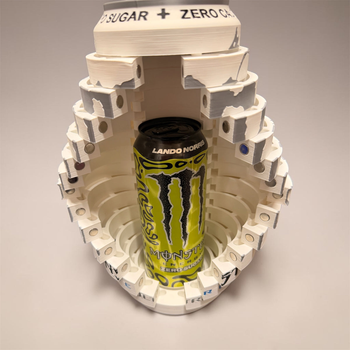 Monster energy led display case